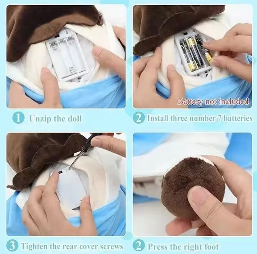 Peluche Jesus Respiratorio